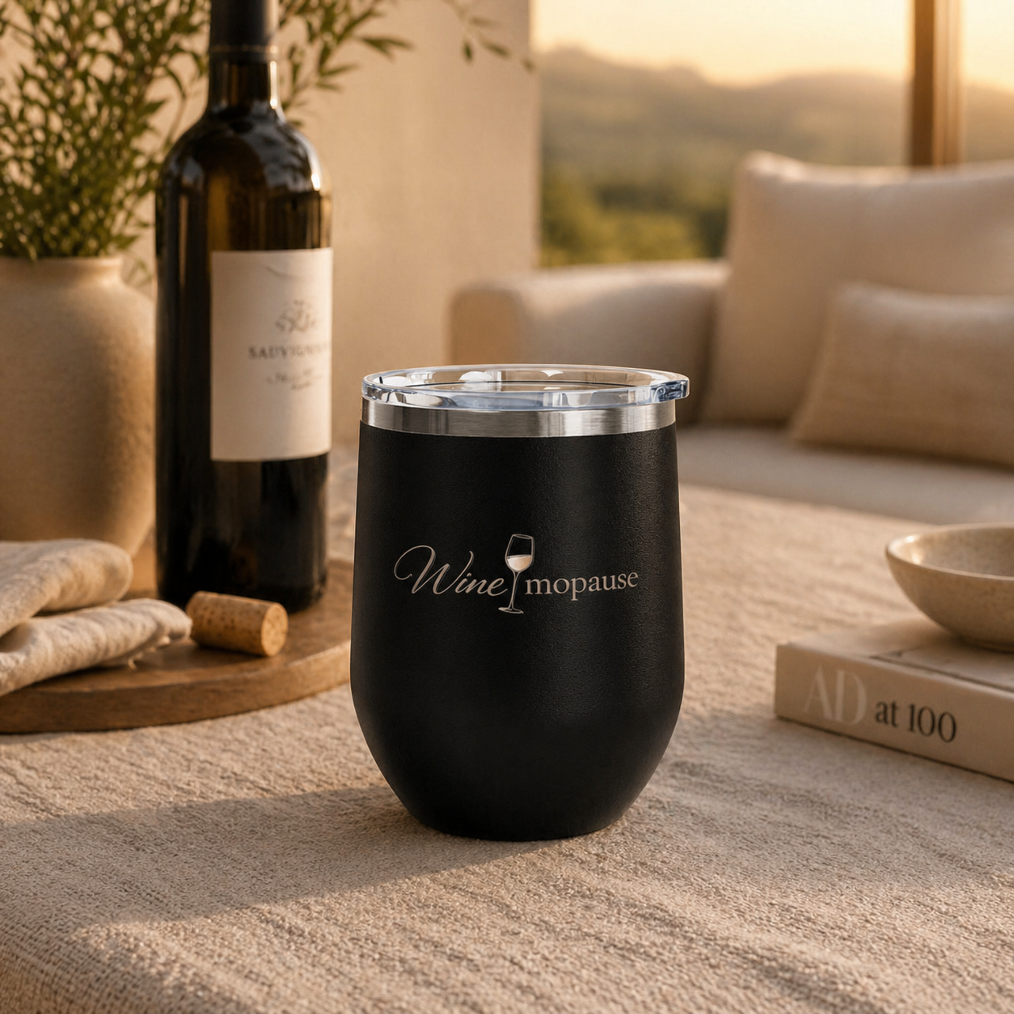 Winemopause Tumbler — Soft Life Edition